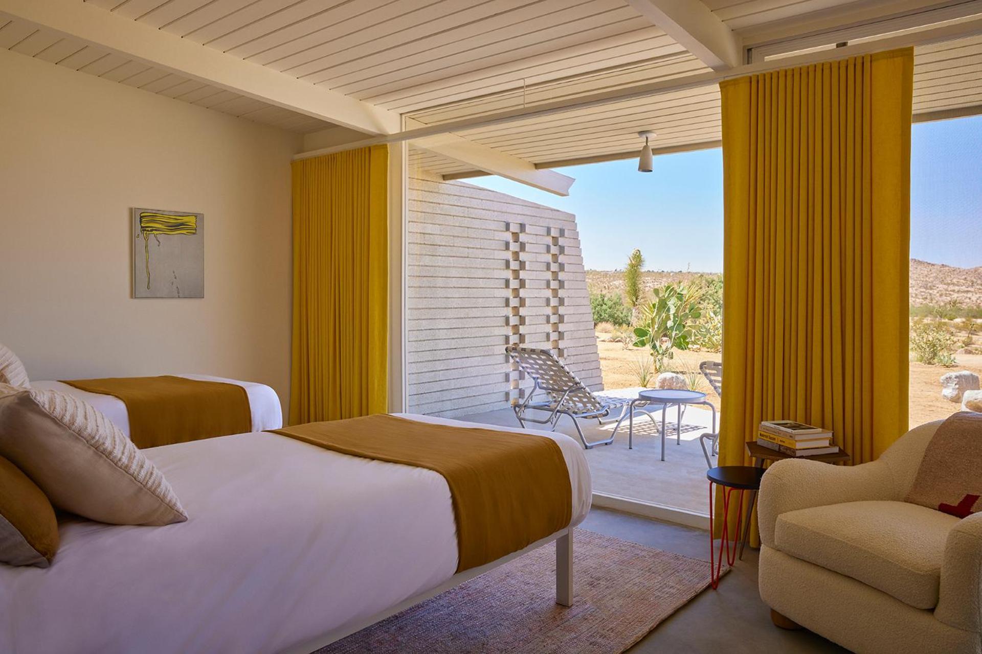The Bungalows By Homestead Modern Joshua Tree Oda fotoğraf